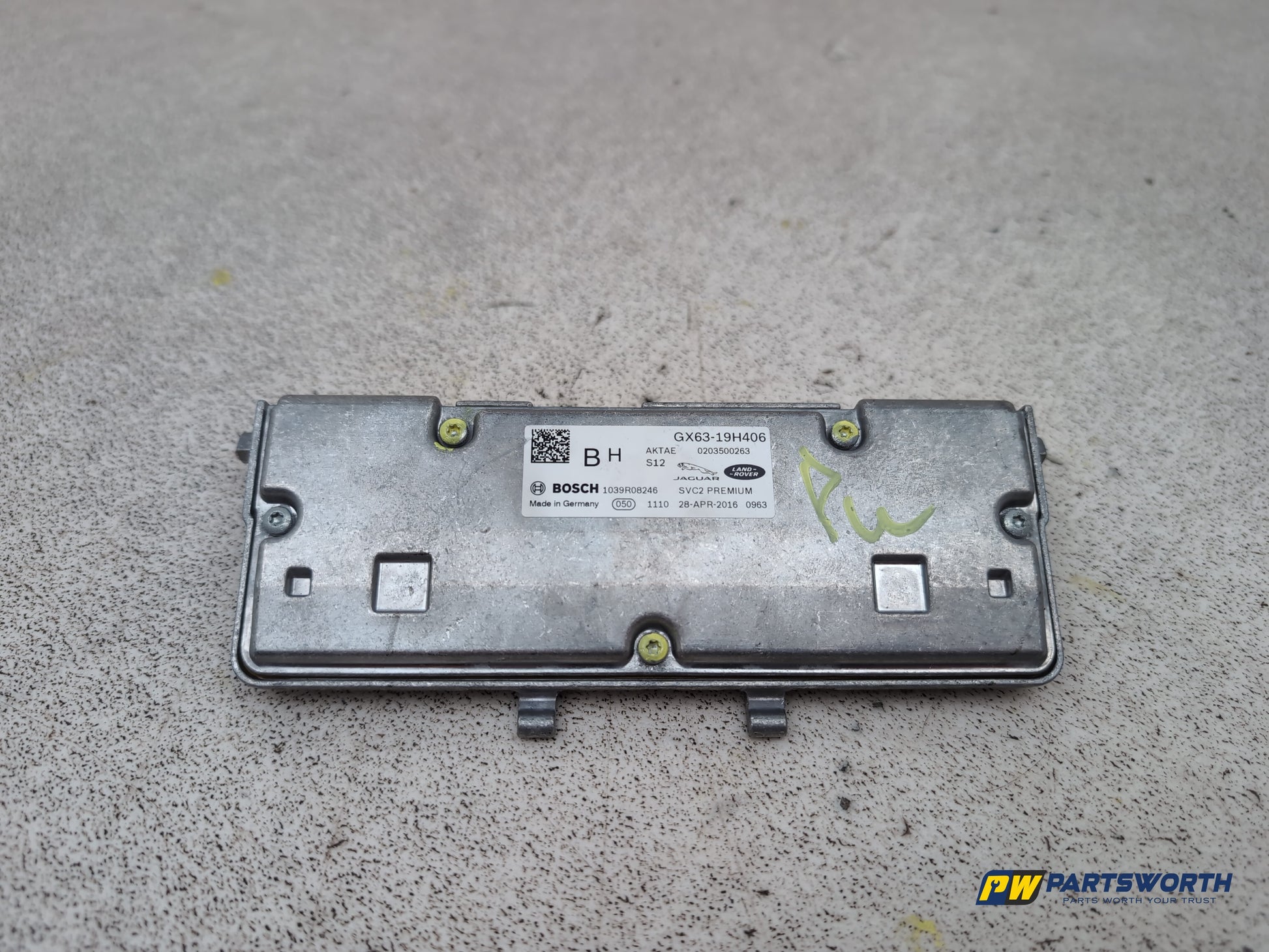 Jaguar Xf Portfolio D Front Windscreen Camera Ecu Gx6319h406 2015-2017 - photo 6