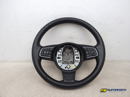 Jaguar Xf Portfolio D Multifunction Steering Wheel 308598320ad 2015-2017