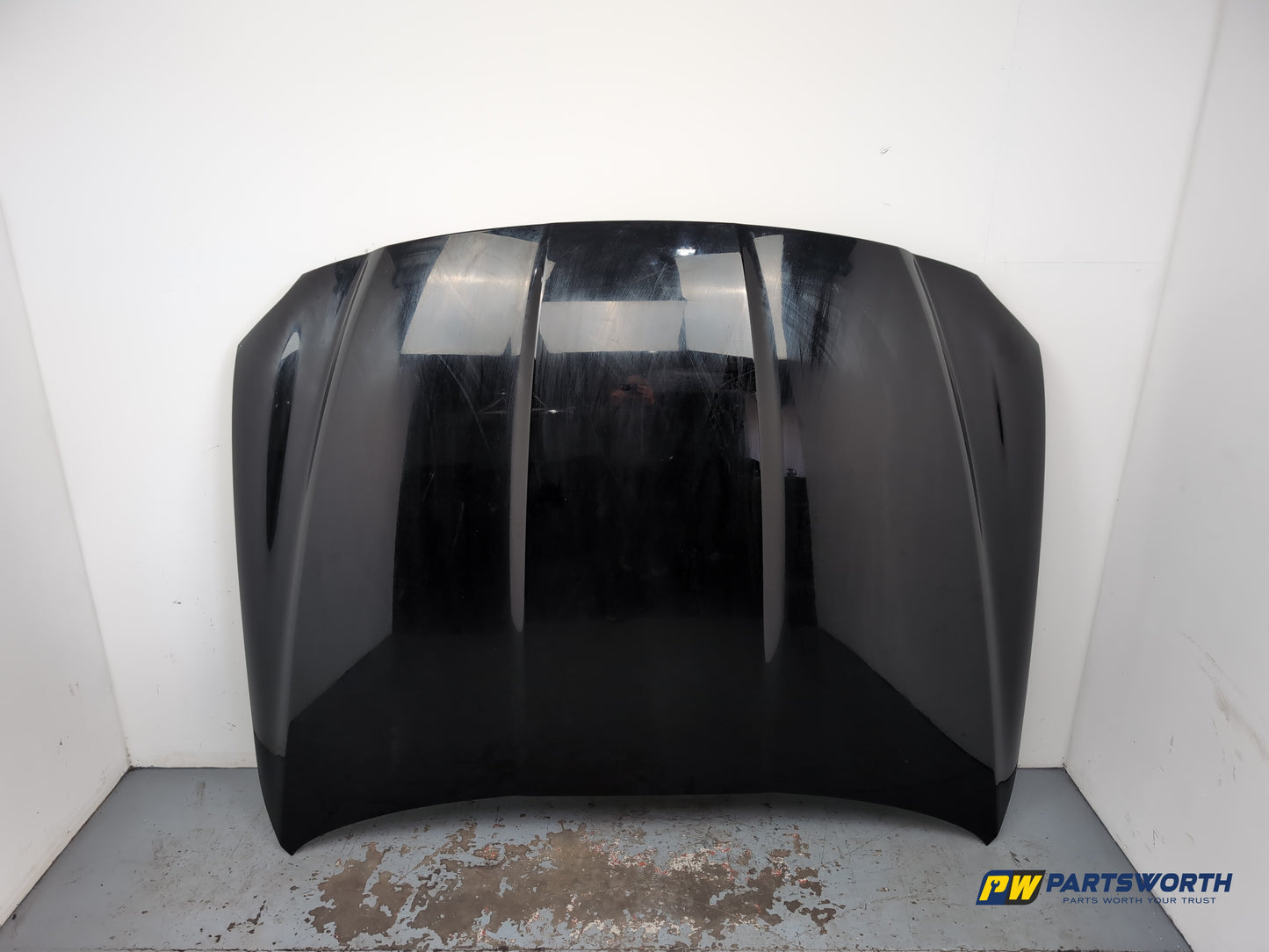 Jaguar Xf Portfolio D Bonnet Ebony Black Pec 2015-2019