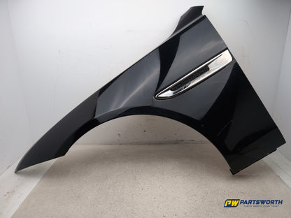 Jaguar Xf Portfolio D Wing Front Lh Passenger Side Ebony Black Pec 2015-2019
