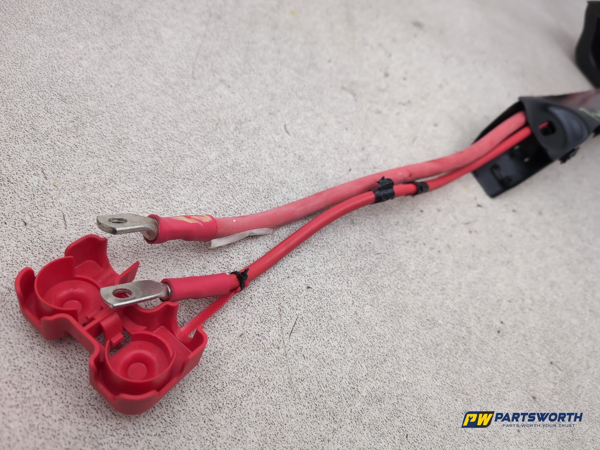 Jaguar Xf Portfolio D Positive Battery Cable With Fuse Box Terminal Hx6314300da - photo 7