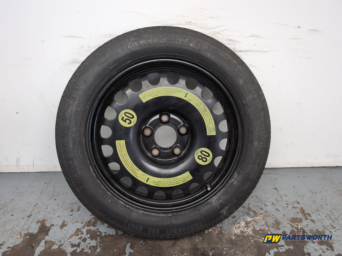 Space Saver Spare Wheel and Tool Kit  1