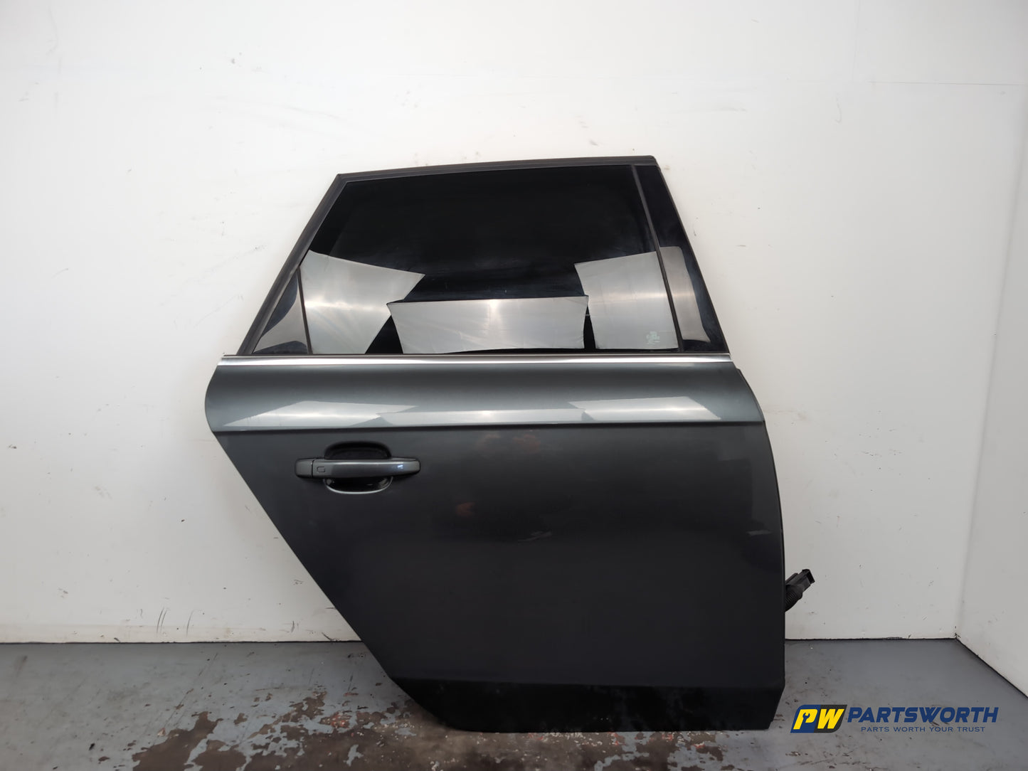 Audi A4 S Line Black Edit Tdi Quat Door Rear Rh Driver Side Metallic Grey Lz7t - photo 9