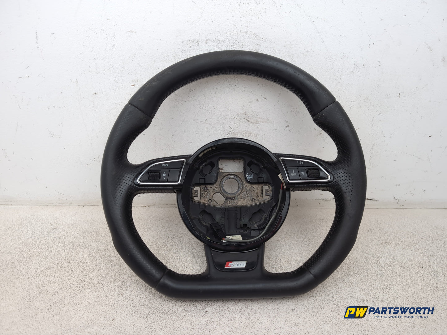 Audi A4 S Line Black Edit Tdi Quat Multifunction Steering Wheel 8k0419091cn