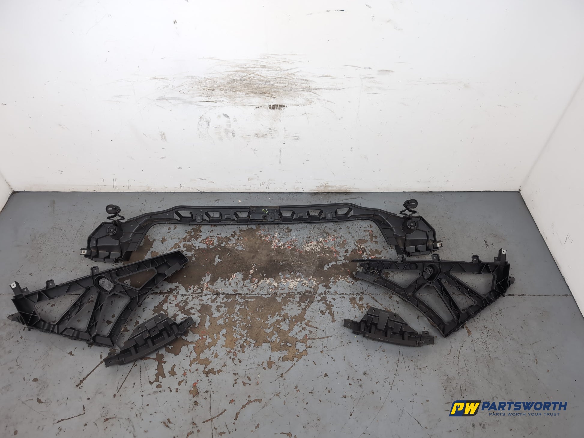 Jaguar Xf Portfolio D Rear Bumper Bracket Set 2015-2019 - photo 7