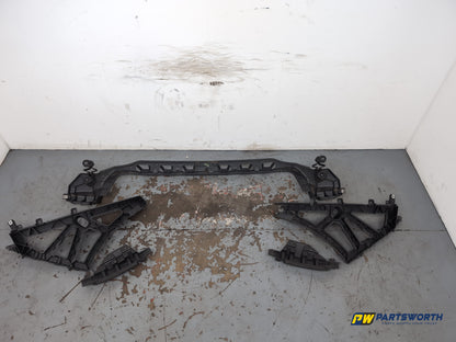 Jaguar Xf Portfolio D Rear Bumper Bracket Set 2015-2019 - photo 7
