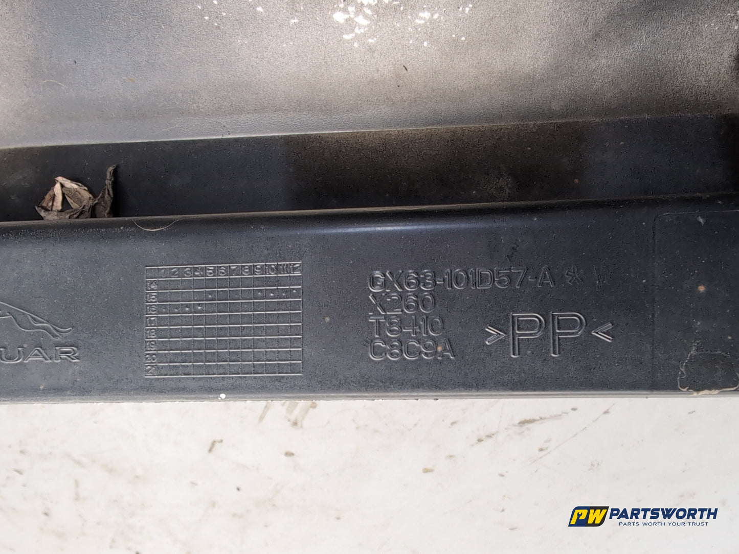 Jaguar Xf Portfolio D Side Skirt Lh Passenger Side Gx63101d57a 2015-2019 - photo 7
