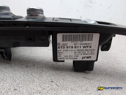 Audi A4 S Line Black Edit Tdi Quat Multimedia Control Switch 8t0919611 2012-2013 - photo 7