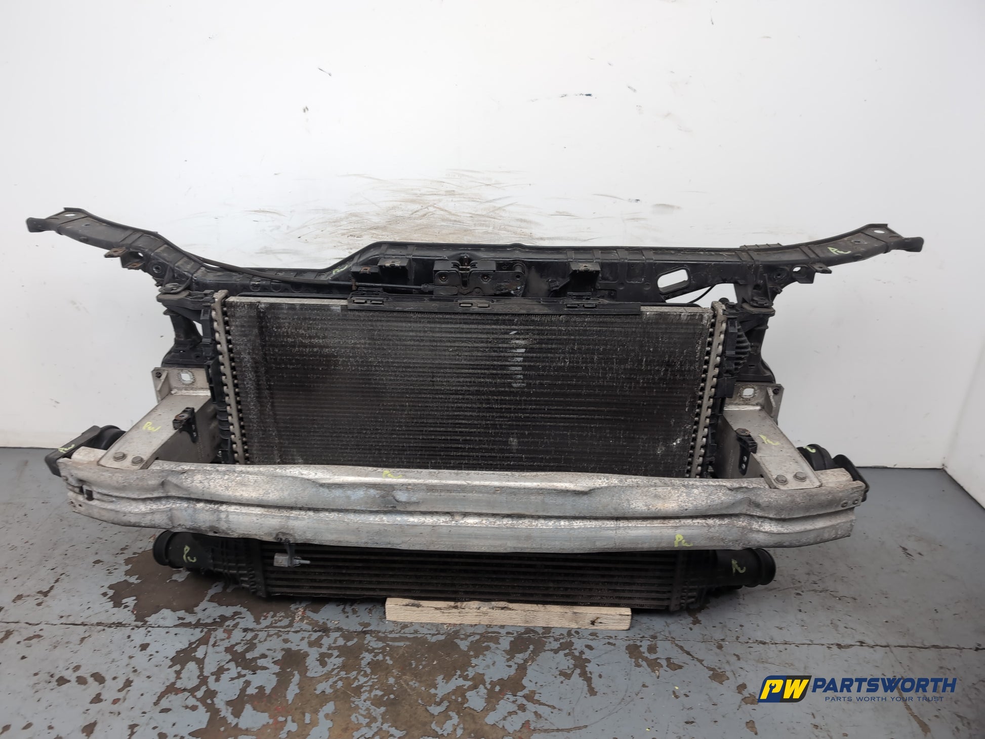 Audi A4 S Line Black Edit Tdi Quat Radiator Pack Slam Panel Crash Bar Kit