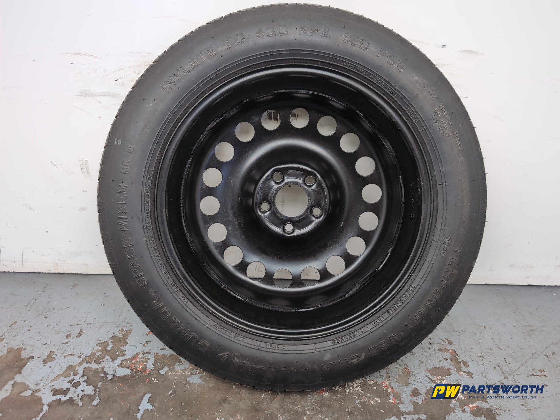 Space Saver Spare Wheel and Tool Kit  7
