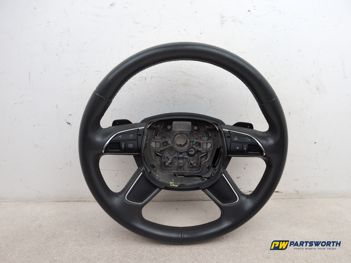 Audi A6 Se Tdi Quattro Auto Multifunction Steering Wheel Grey 4g0419091p
