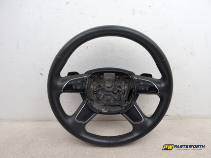 Audi A6 Se Tdi Quattro Auto Multifunction Steering Wheel Grey 4g0419091p
