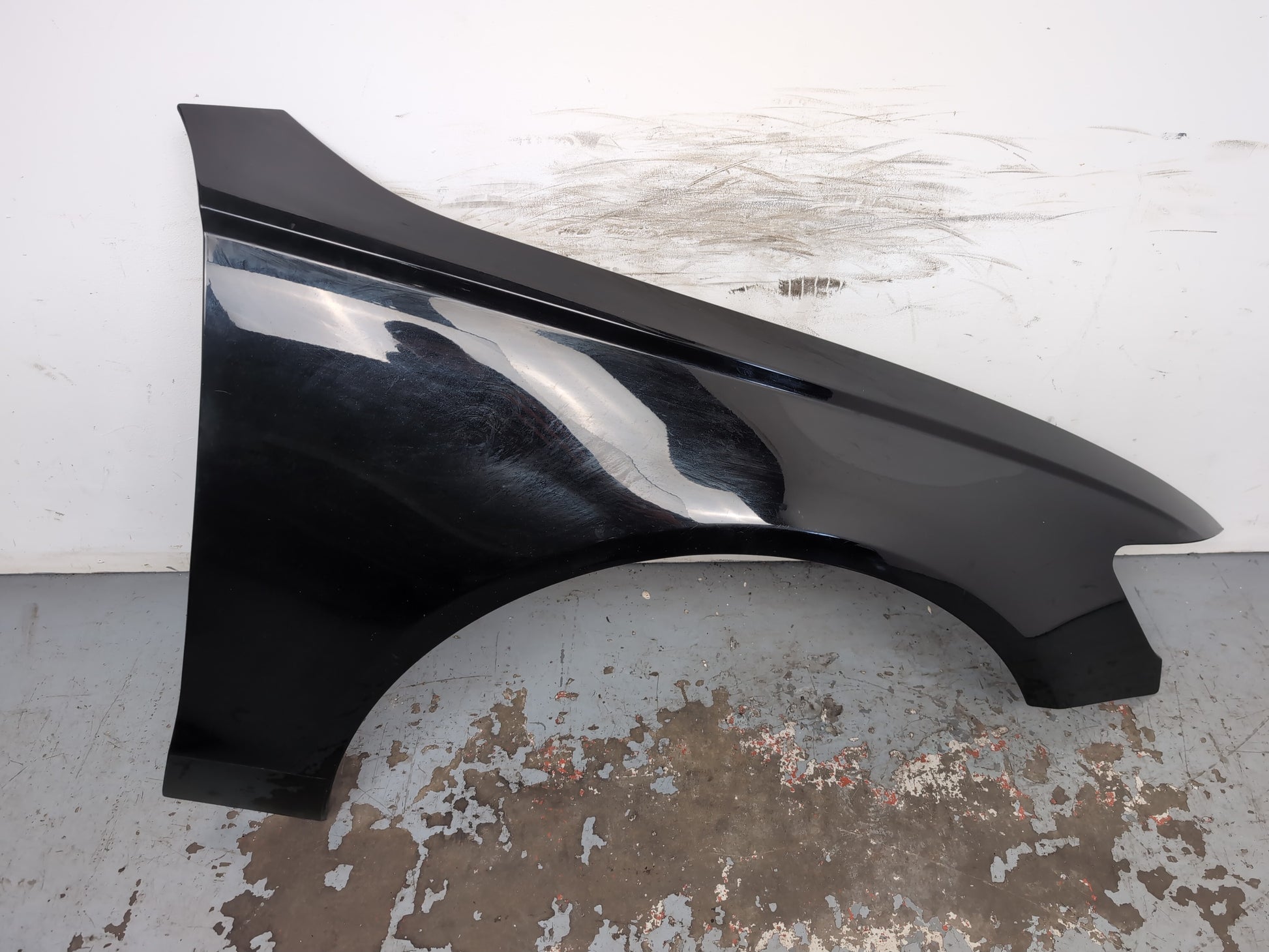 Audi A6 Se Tdi Quattro Auto Wing Front Rh Driver Side Briliant Black Ly9b