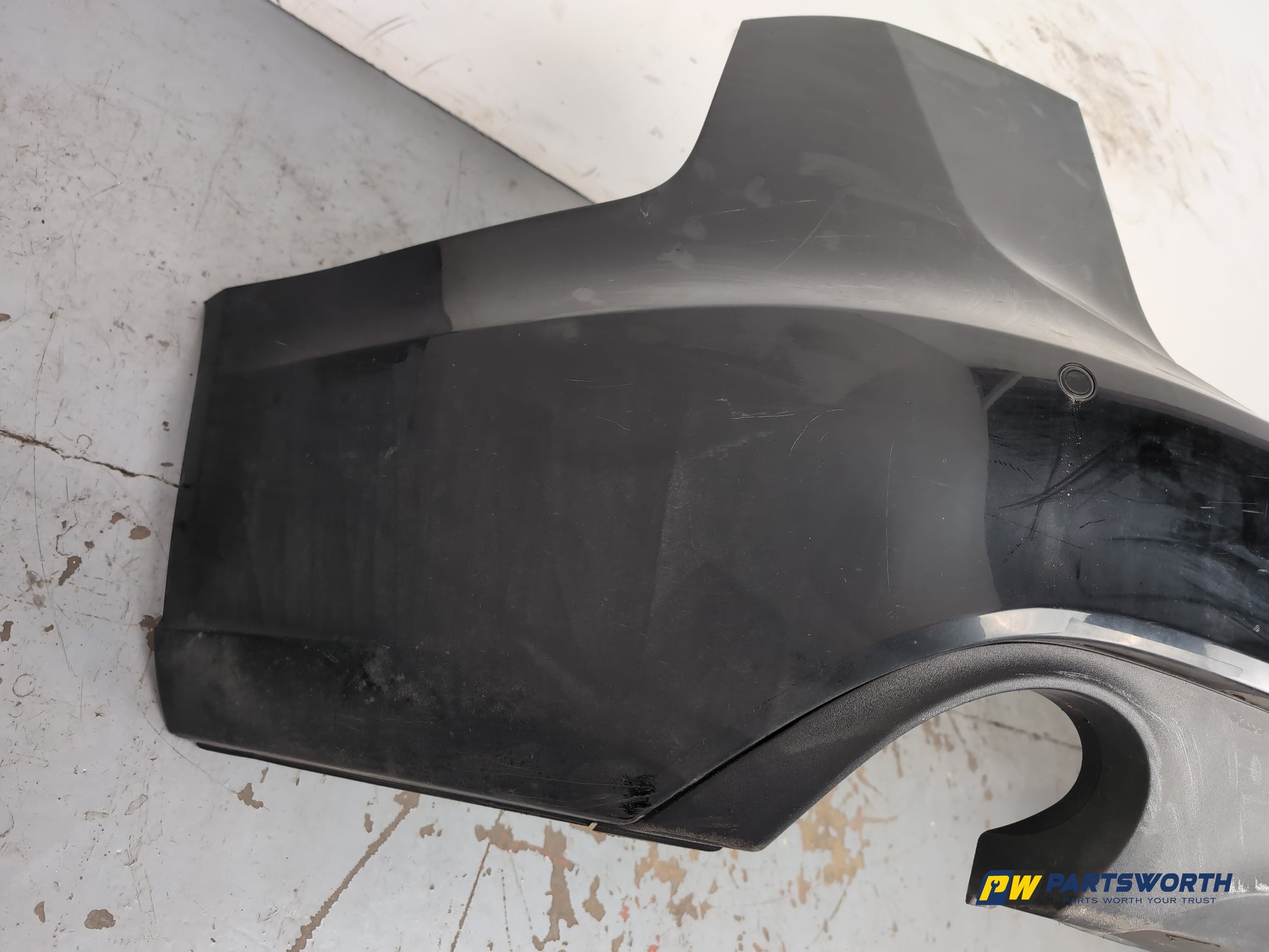 Audi A6 Se Tdi Quattro Auto Rear Bumper Briliant Black Ly9b 2011-2012 - photo 7