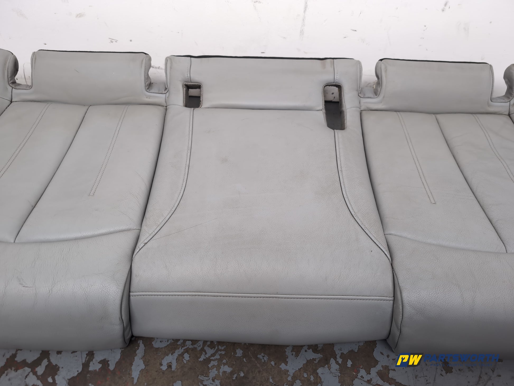Audi A6 Se Tdi Quattro Auto Rear Seat Bench Seat Couch Covering Leather - photo 7
