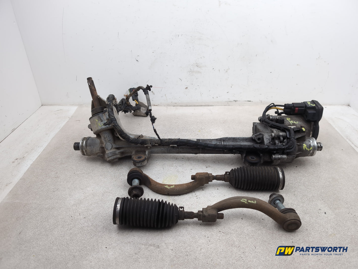 Jaguar Xf Portfolio D Power Steering Rack Hx633200ba 2015-2019 - photo 7