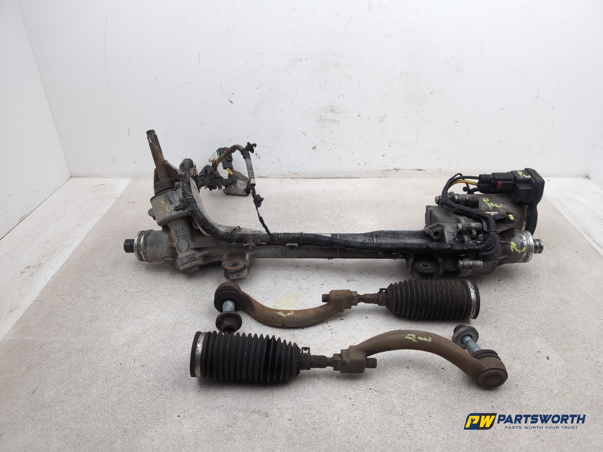 Jaguar Xf Portfolio D Power Steering Rack Hx633200ba 2015-2019 - photo 7