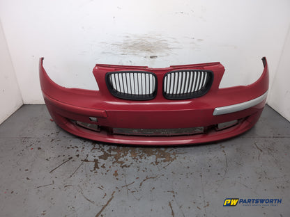 Bmw 118d Se Auto Fron Bumper Red 2007-2009 - photo 3