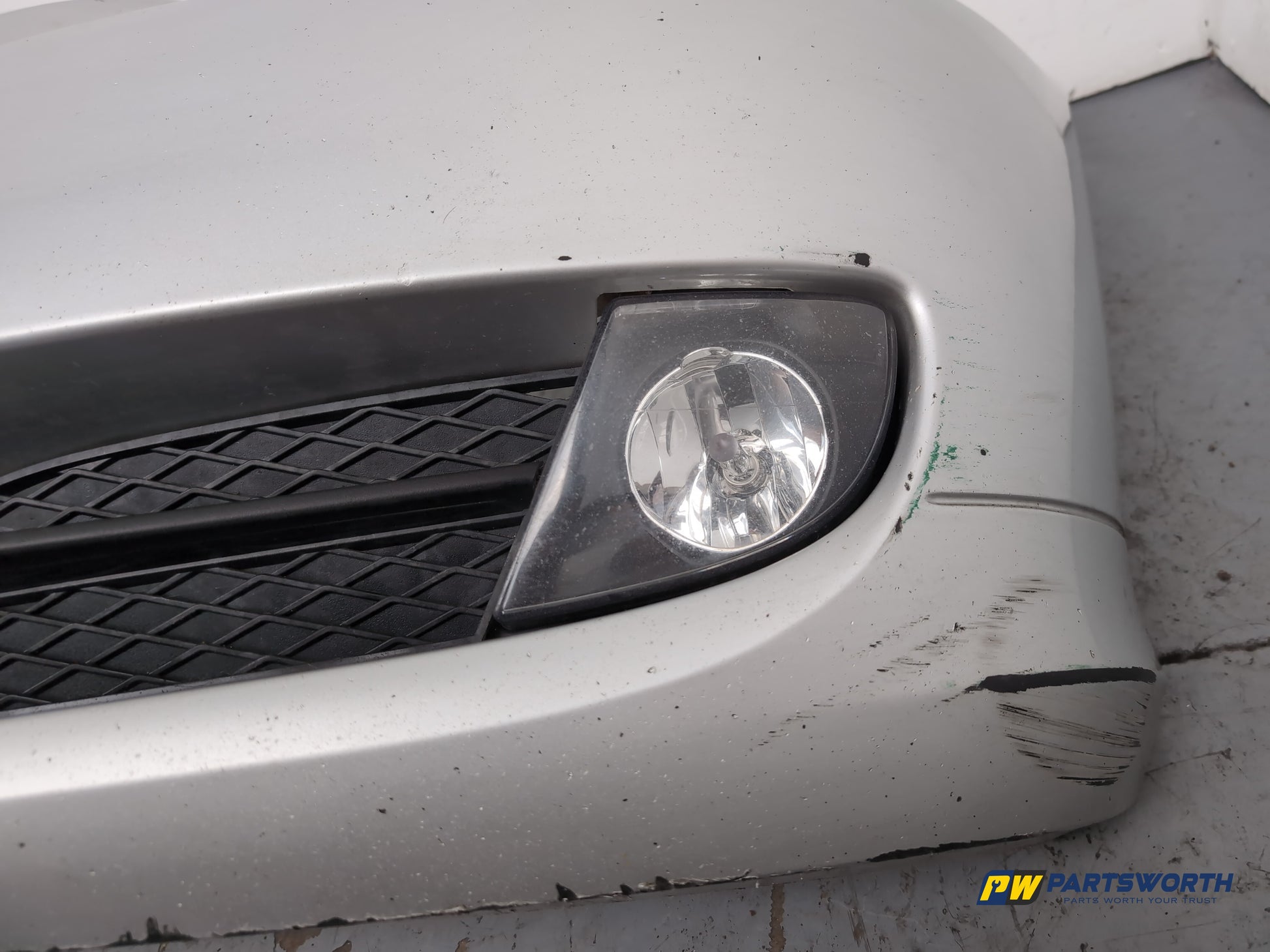 Bmw 320d M Sport Auto 181 Front Bumper Silver 354 2009-2011 - photo 7
