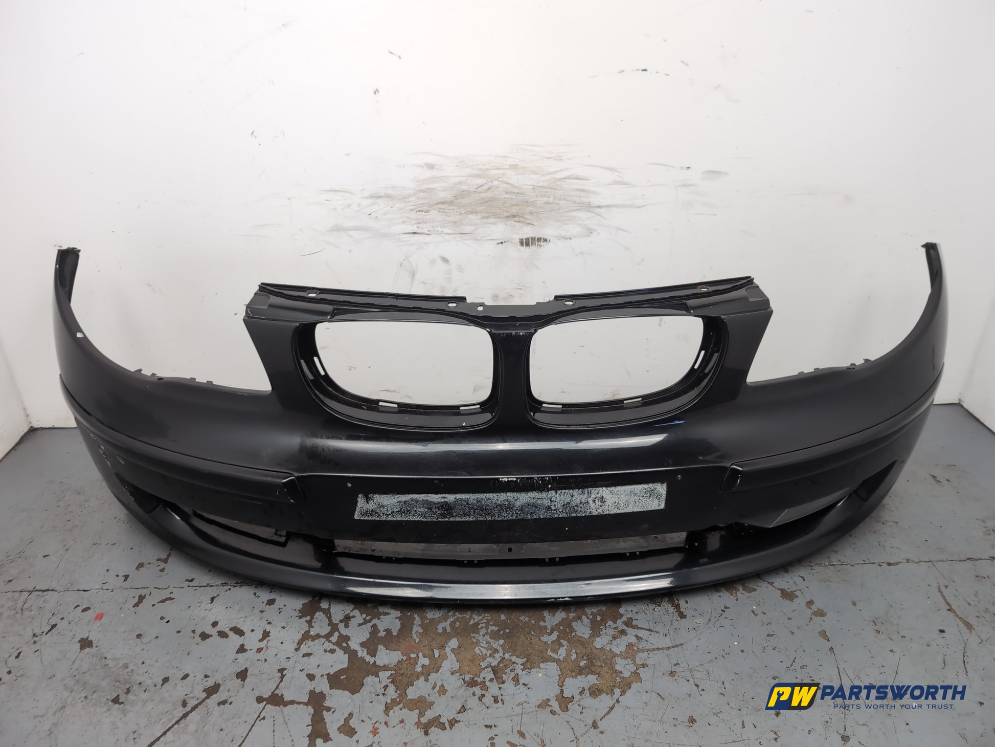 Bmw 118d Se Auto Front Bumper Black 475/9 2007-2009 - photo 8
