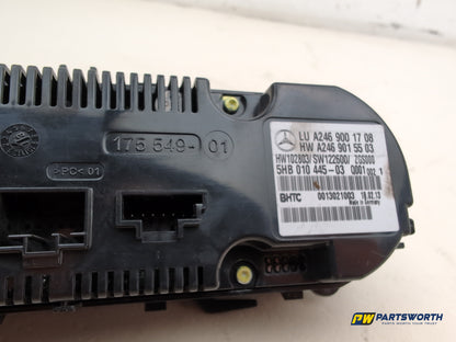 Mercedes-Benz B180 Blueefficiency Sport Cdi Heater Control Assembly A2469001708 - photo 7