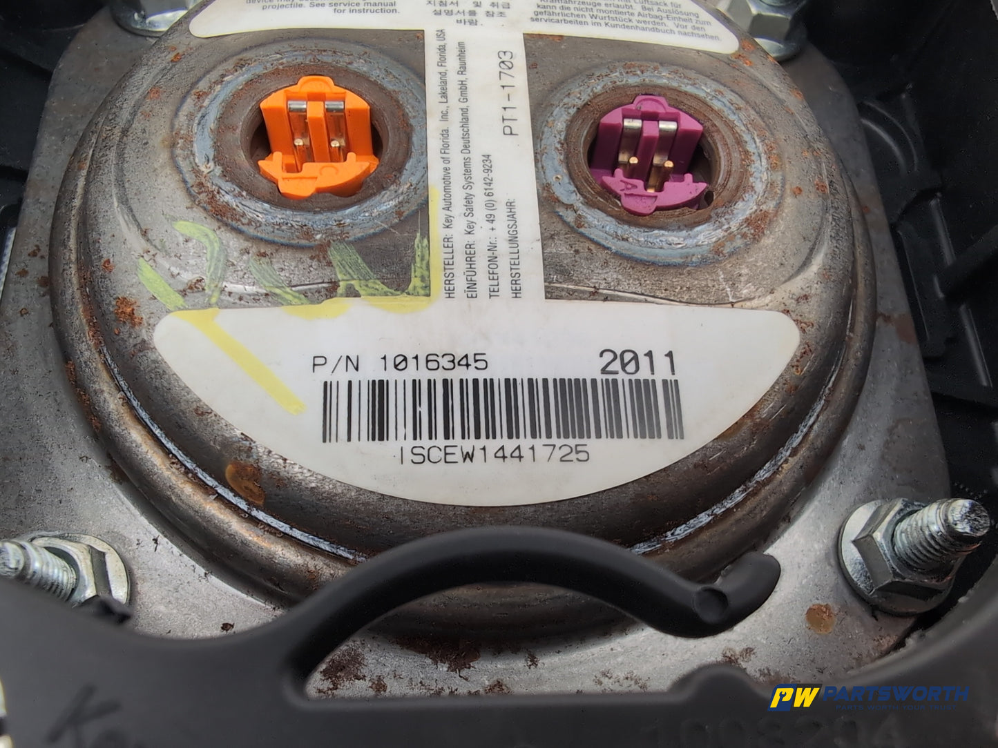 Steering Wheel Airbag Cover 6