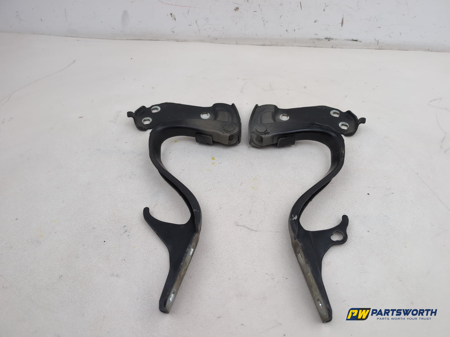 Fiat 500 Pop Bonnet Hinges Pair 2007-2009