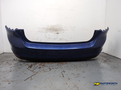 Ford Focus Zetec Turbo Rear Bumper Deep Impact Blue Dcwewha 2014-2018