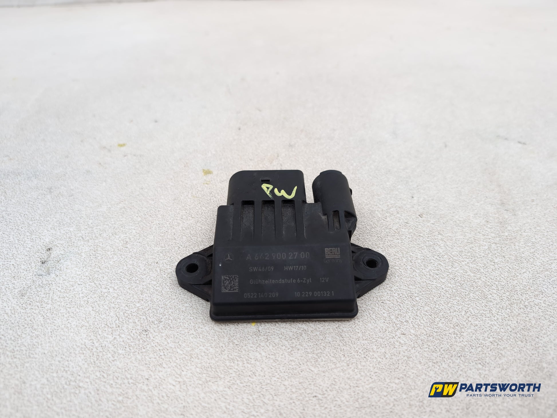 Mercedes-Benz Ml350 Spt Cdi Glow Plug Relay Unit Control Module A6429002700