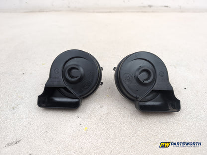 2010 Mercedes-Benz Ml350 Spt Cdi Blueef-Cy Horn Front Pair 2009-2011