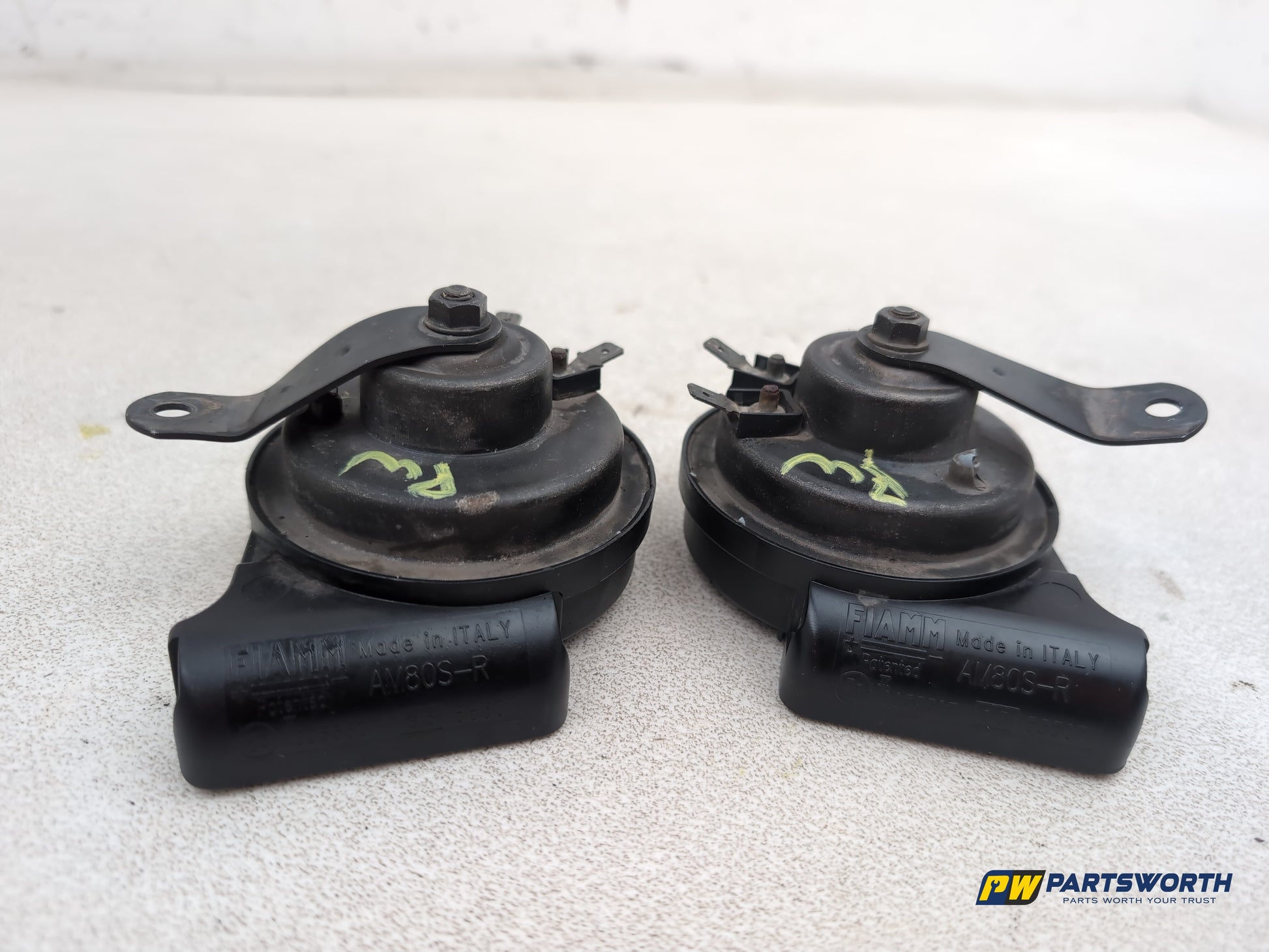 2010 Mercedes-Benz Ml350 Spt Cdi Blueef-Cy Horn Front Pair 2009-2011 - photo 7
