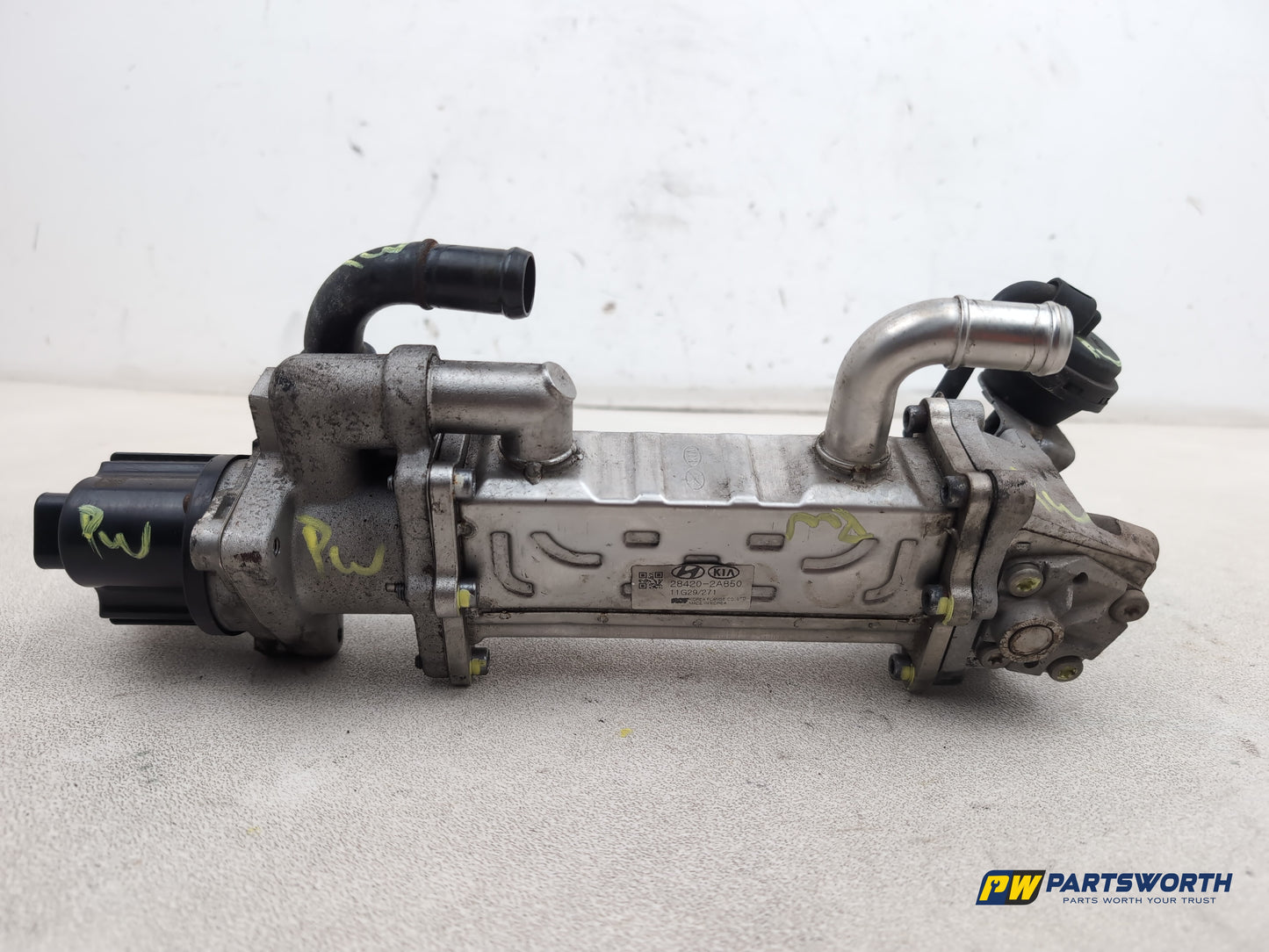 Kia Sportage 3 Sat Nav Crdi Diesel Egr Valve And Cooler 284162a850 2010-2015