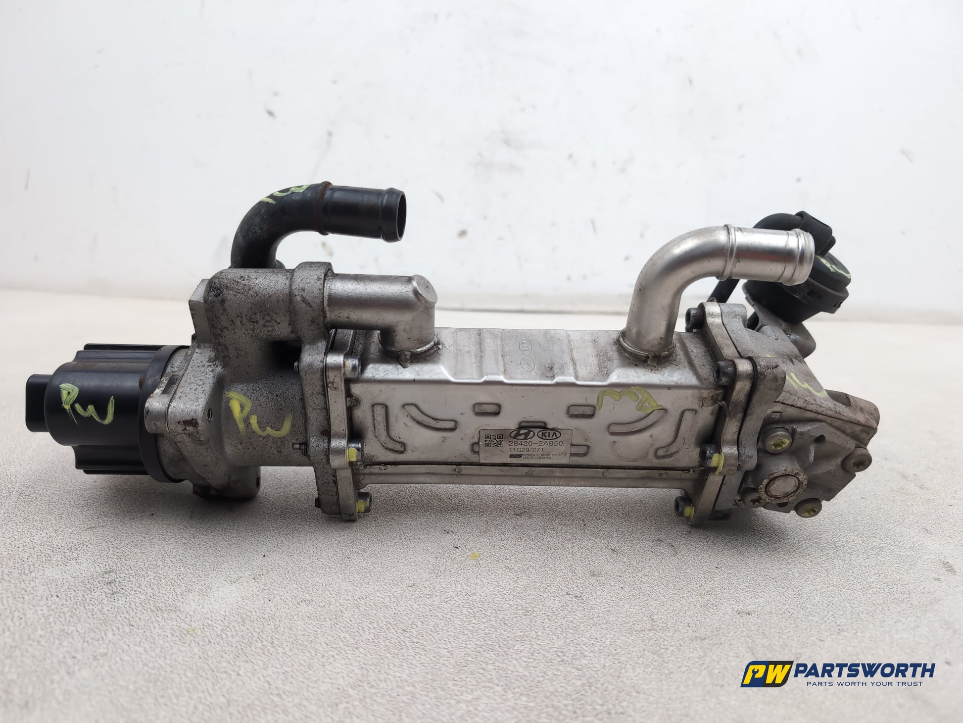 Kia Sportage 3 Sat Nav Crdi Diesel Egr Valve And Cooler 284162a850 2010-2015