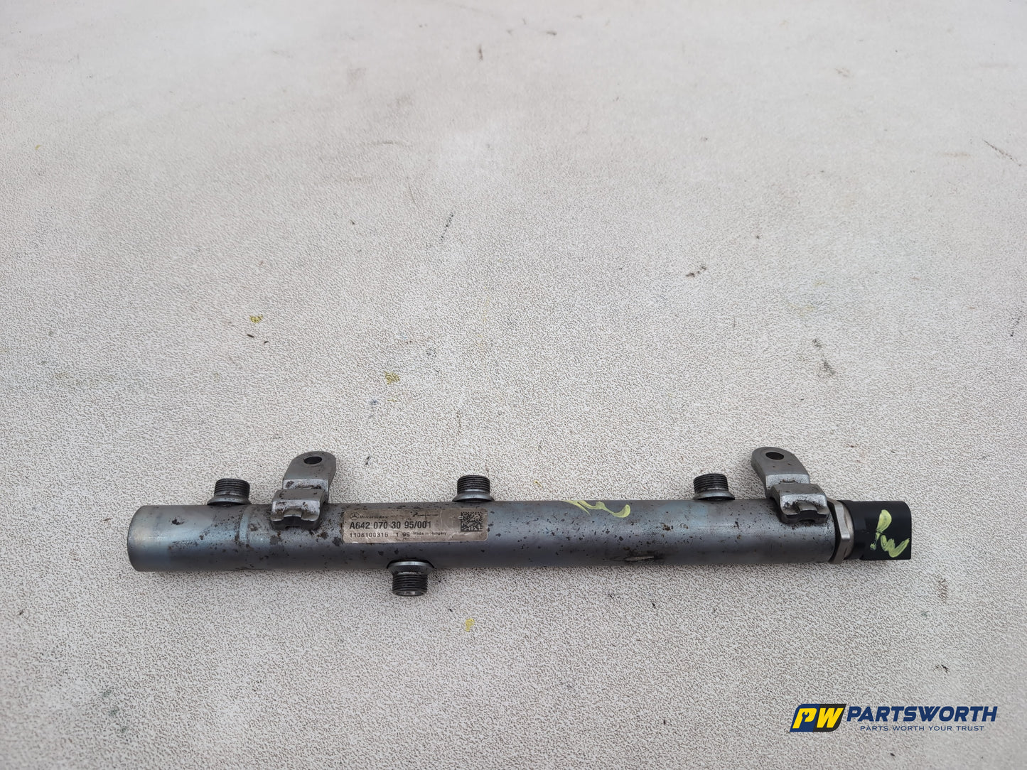 Mercedes-Benz Ml300 Sport Cdi Blue-Cy Injector Fuel Rail 3.0l Diesel A6420703095 - photo 7