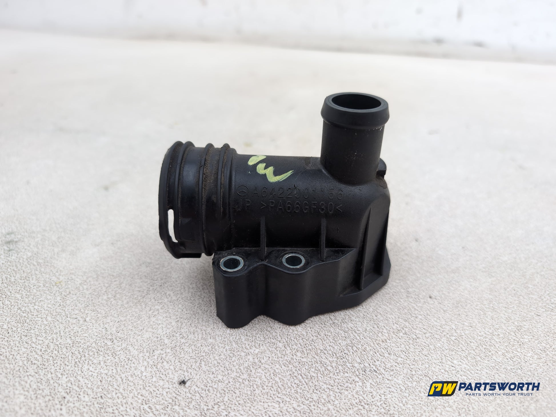 Mercedes-Benz Ml300 Sport Cdi Blue-Cy Thermostat Flange A6422001156 2009-2011 - photo 7