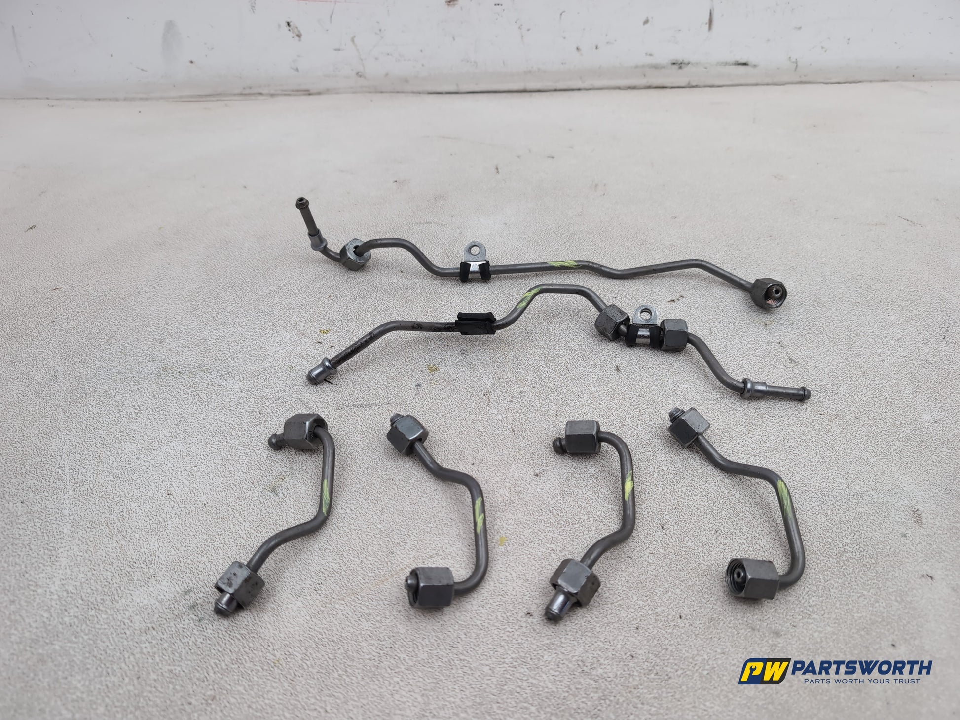Mercedes-Benz Ml300 Sport Cdi Blue-Cy A Fuel Injector Rail Pipes Set 2009-2011