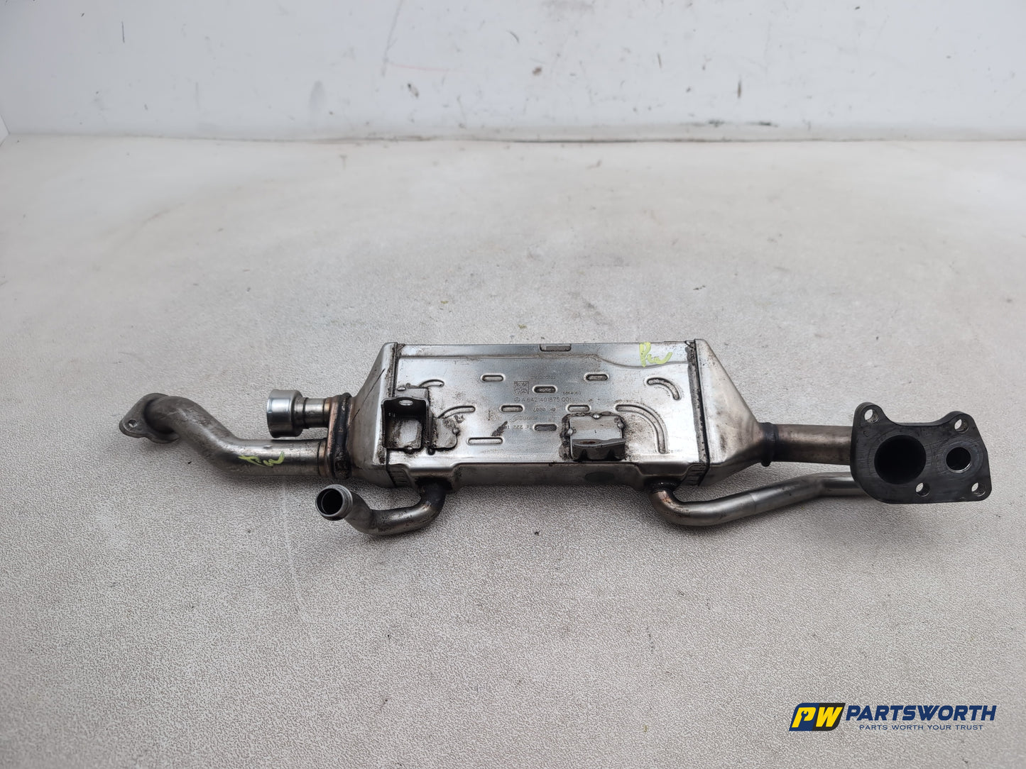 Mercedes-Benz Ml350 Spt Cdi Blueef-Cy Diesel Exhaust Egr Cooler A6421401875