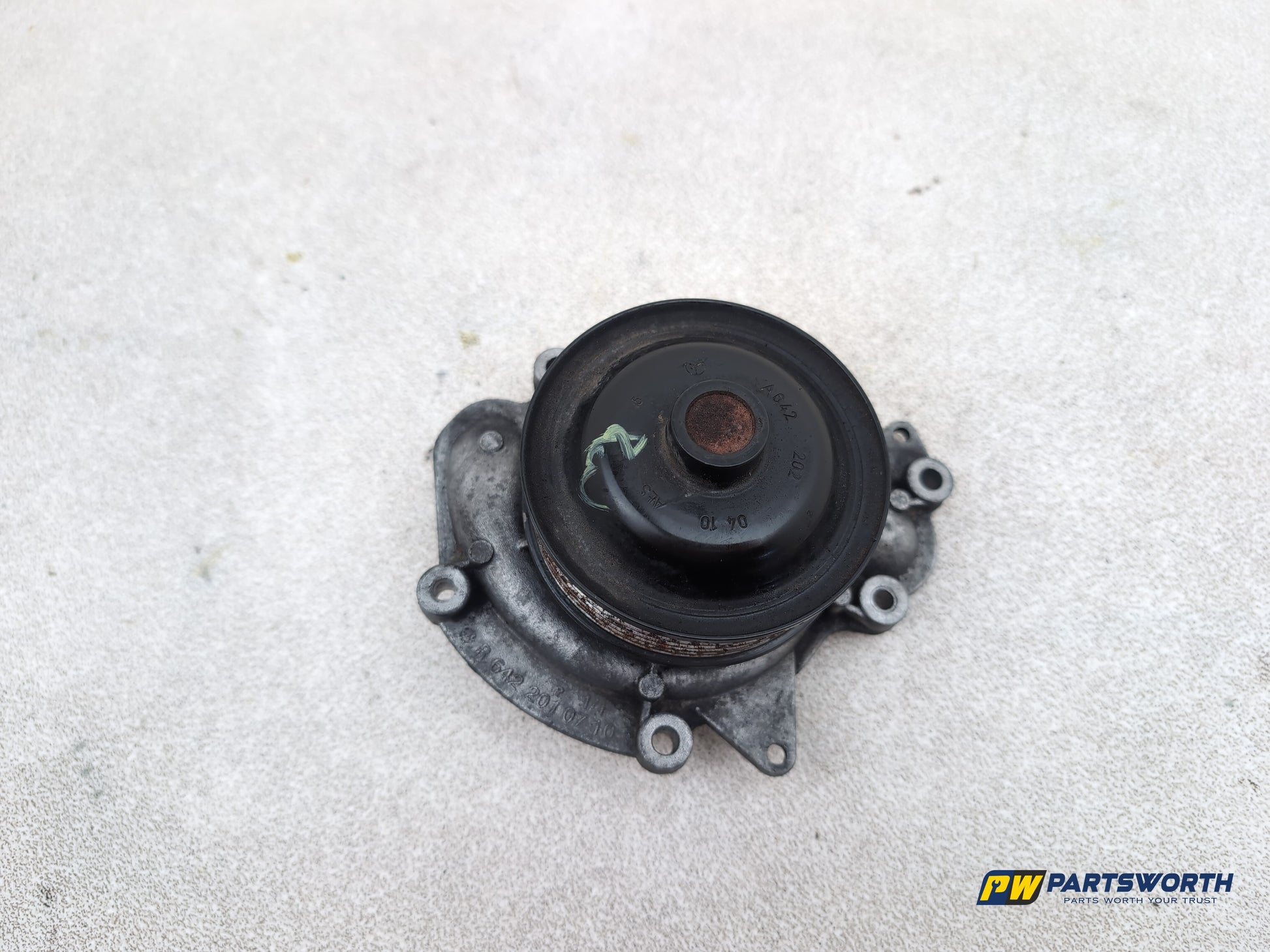 Mercedes-Benz Ml350 Spt Cdi Blueef-Cy A Water Coolant Pump A6422020410 2009-2011 - photo 7