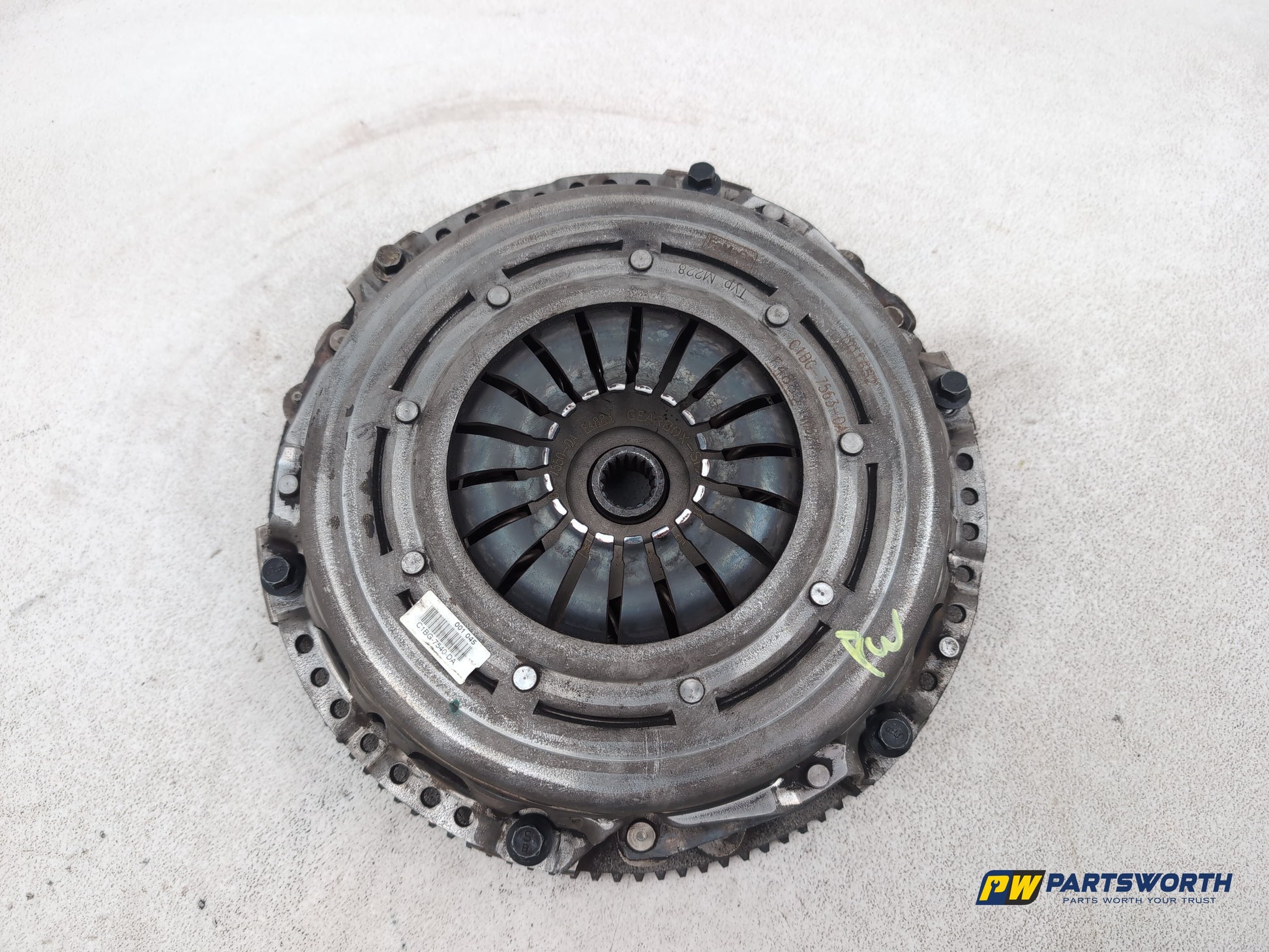 Ford Focus Zetec Turbo Single Mass Flywheel And Clutch Kit Gm5g6375na 2011-2018