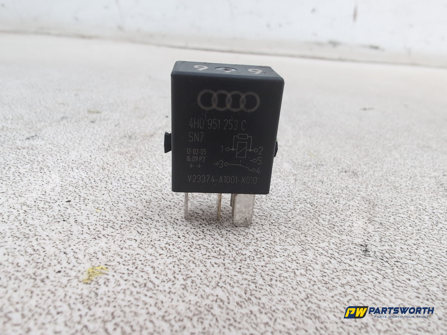 Audi A6 Se Tdi Quattro Auto 646 5 Pin Multi-Use Relay Module 4h0951253c