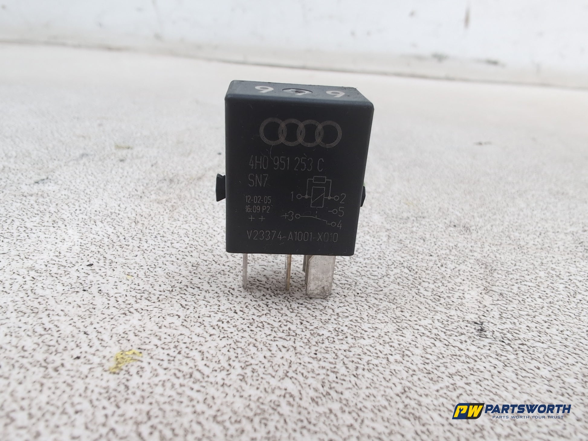 Audi A6 Se Tdi Quattro Auto 646 5 Pin Multi-Use Relay Module 4h0951253c