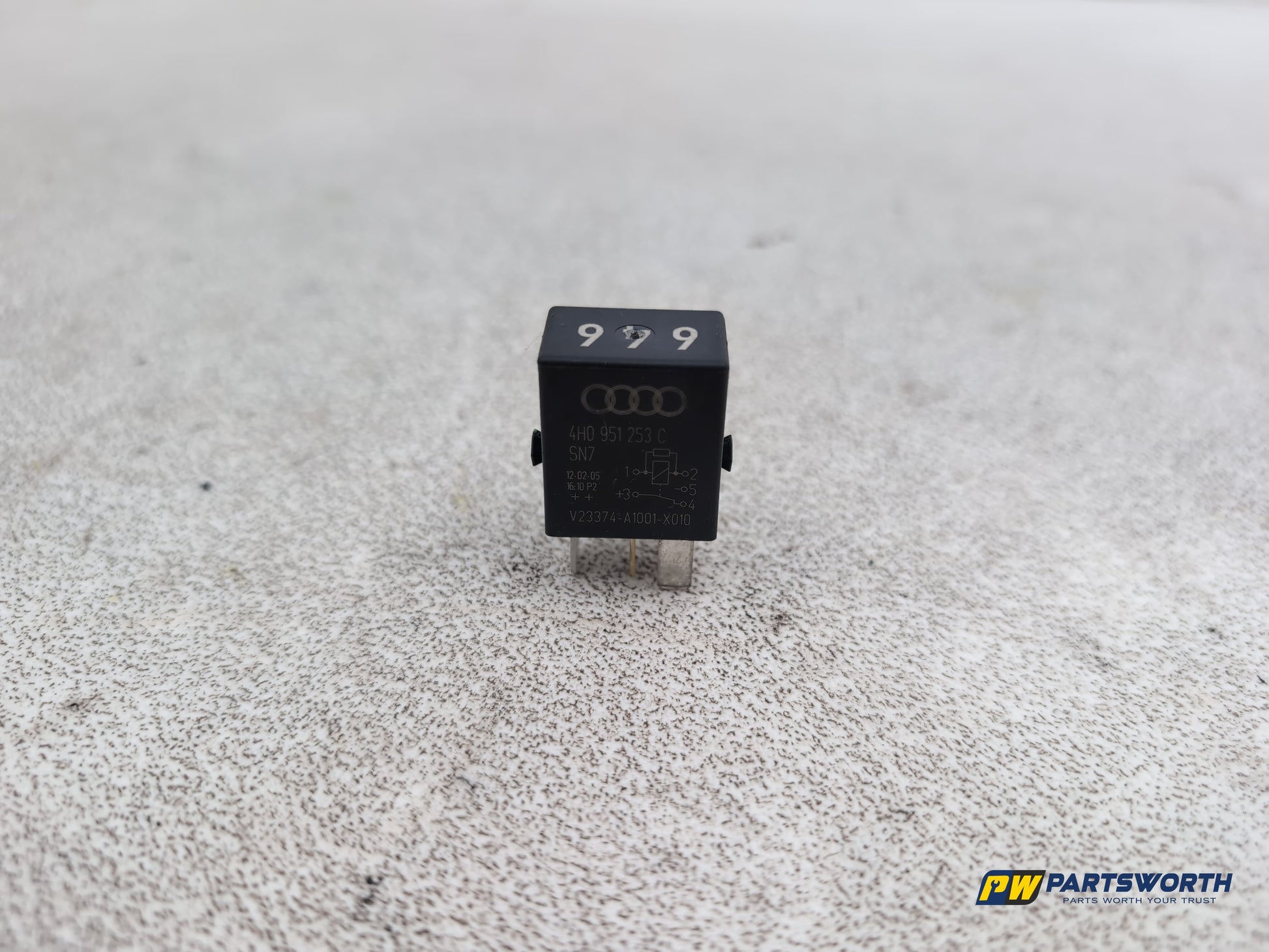 Audi A6 Se Tdi Quattro Auto 646 5 Pin Multi-Use Relay Module 4h0951253c