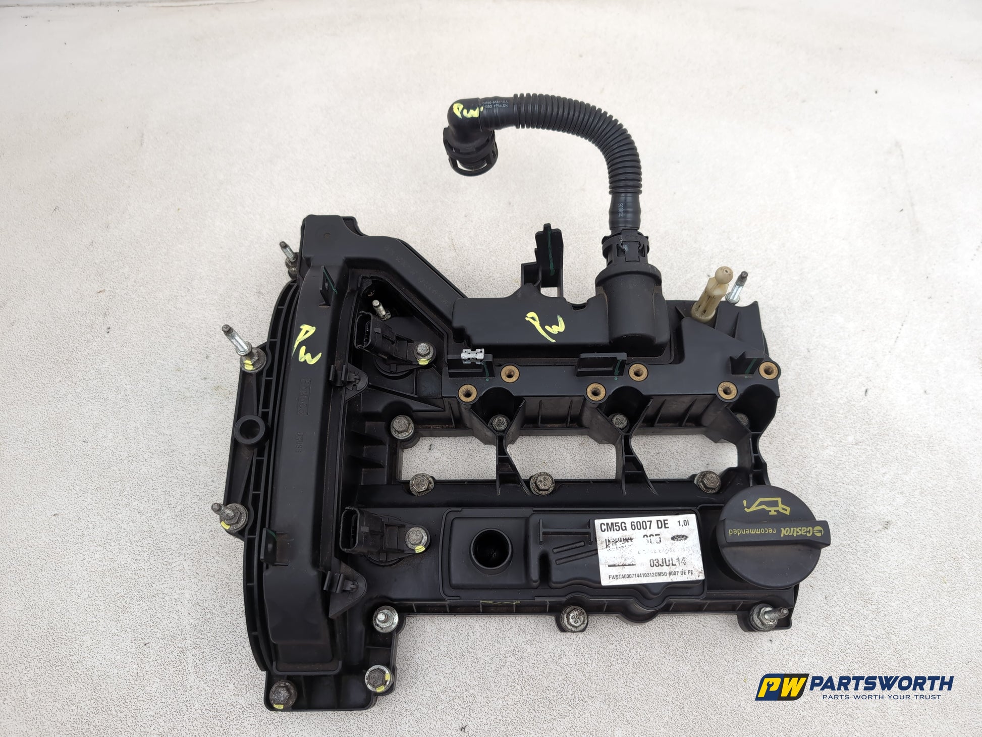 Ford Focus Zetec Turbo Rocker Valve Cover Cm5g6007de 2011-2018 - photo 9