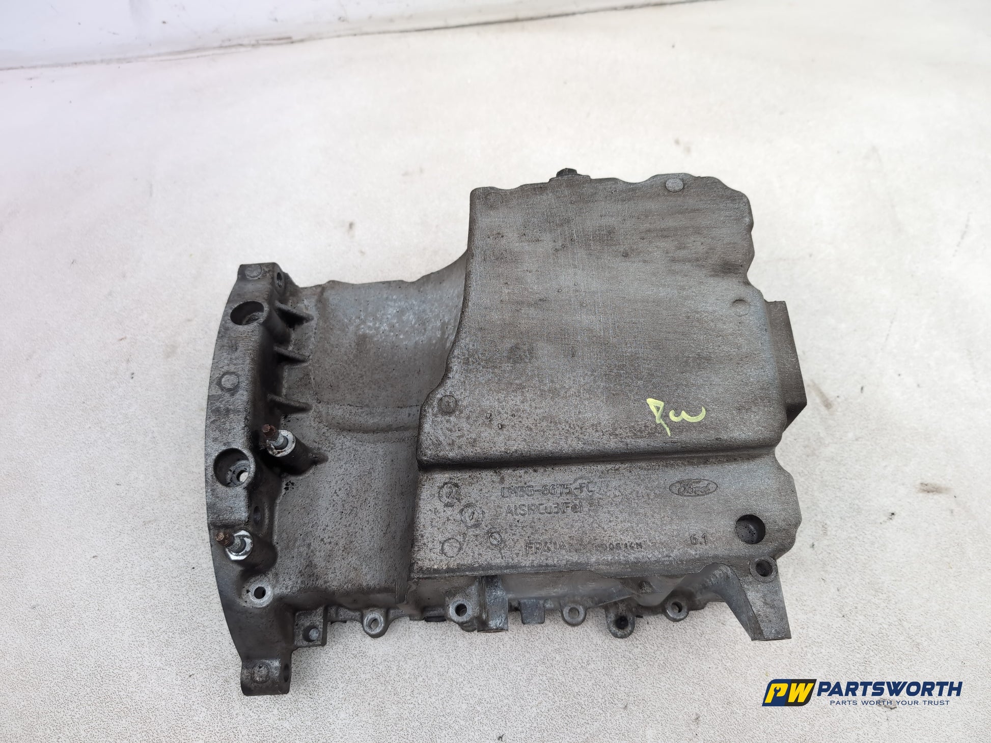 Ford Focus Zetec Turbo Engine Sump Cm5g6675fc 2011-2018
