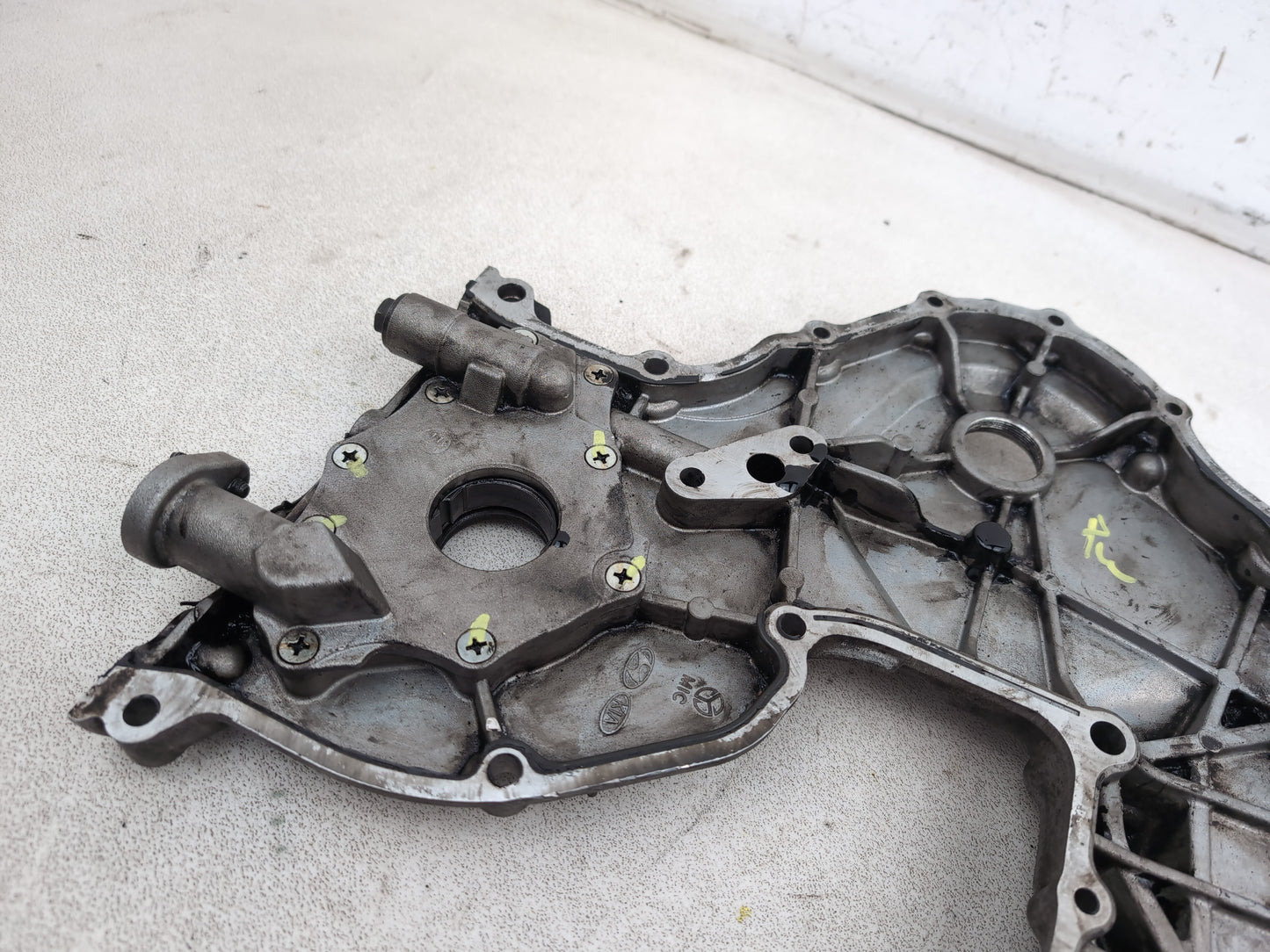 Kia Sportage 3 Sat Nav Crdi Timing Chain Cover D4fd 1.7l Diesel 2010-2015 - photo 7