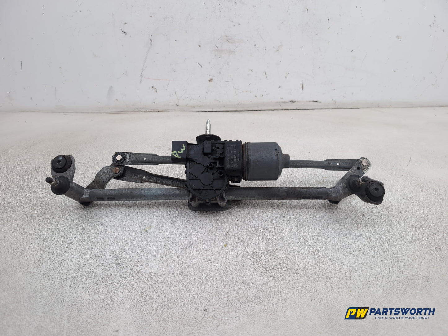 Seat Ibiza Sportrider Front Wiper Motor Mechanism Adnf Linkage 6r2955119a - photo 7