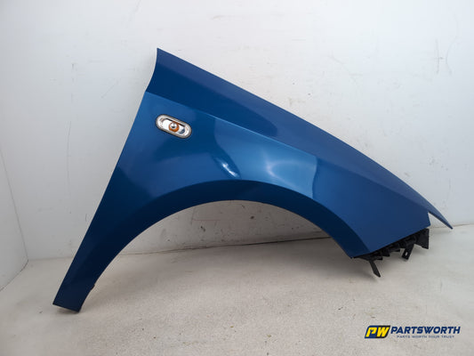Seat Ibiza Sportrider Wing Front Rh Driver Side Blue Lz5f 2008-2012