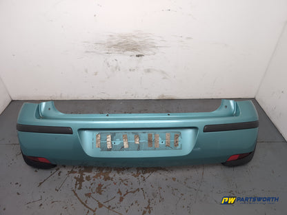 Vauxhall Corsa C Rear Bumper Mint Green 2000-2006