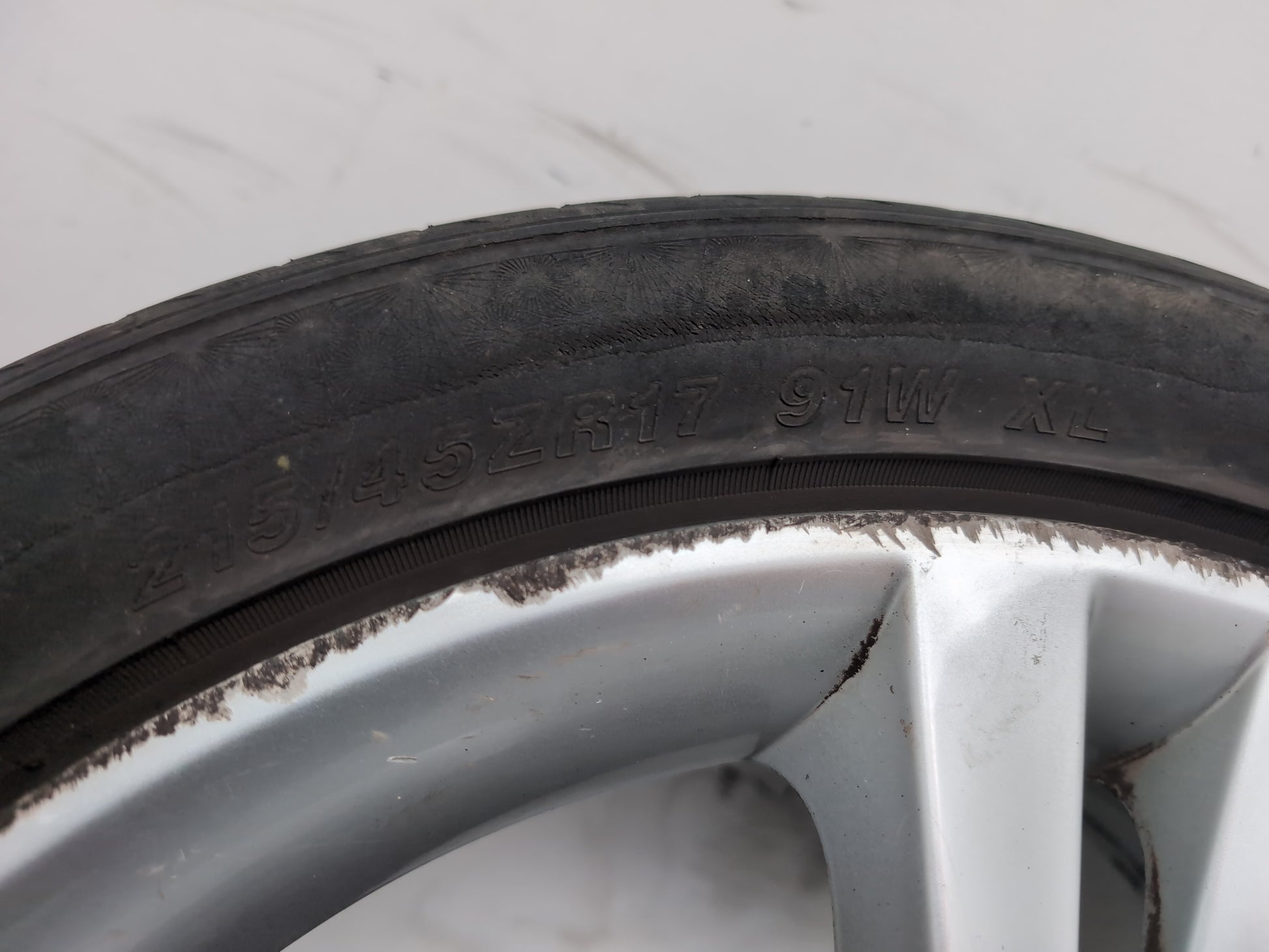 Seat Ibiza Sportrider Alloy Wheel With Tyre 215/45 R17 6j0601025c - photo 7