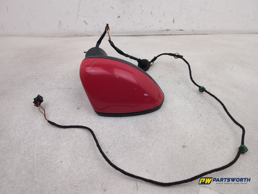 Audi A1 Contrast Edition Tdi Door Mirror Rh Driver Side Red Lz3m 2010-2012